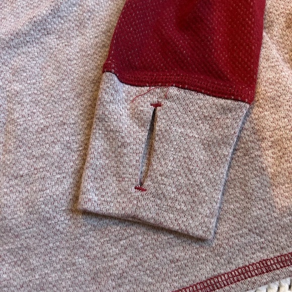 Oklahoma Sooners Boxercraft Women’s Small Hoodie Long Sleeved Thermal Look - Picture 7 of 7